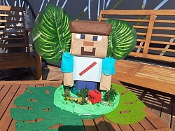 Minecraft centre de table